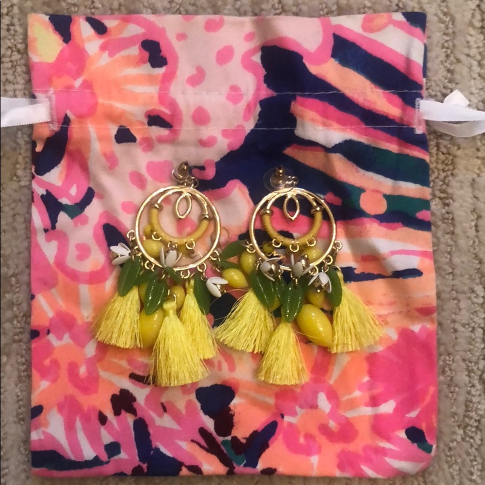 Lilly Lemon Earrings